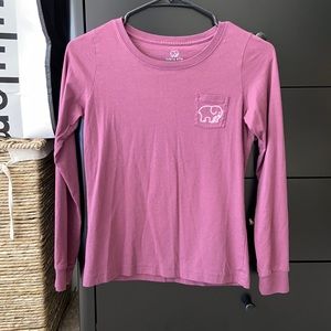 Ivory Ella Perfect Fit Royal Purple Rosemale Tee